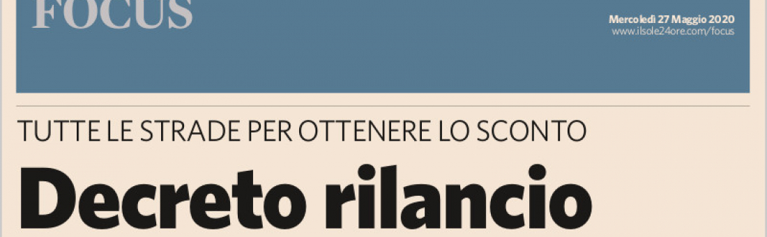 SUPERBONUS – Approfondimento del Sole24ore